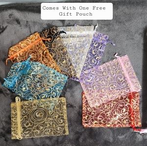 One  Free Gift Pouch With Sterling Silver Purchase.